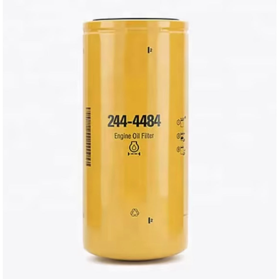 Engine Oil Filter 244-4484 for Caterpillar CAT Engine 3516 3508 3512B - KUDUPARTS