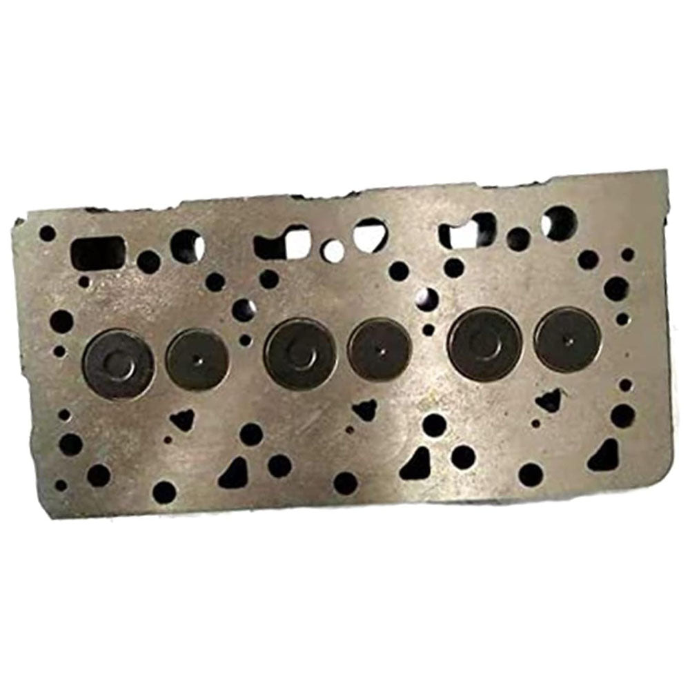 Complete Cylinder Head + Full Gasket Kit Compatible with Kubota D1005 Engine B7510DT B2320DT B2320DWO B2320HSD BX2660 F2560E ZD25F ZD326 - KUDUPARTS