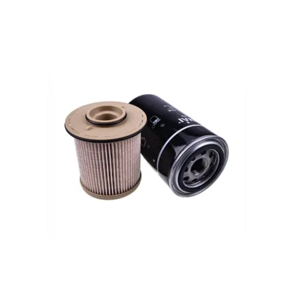 Oil & Fuel Filter Kit LF16035 FS19598 for 1997-1998 Fleetguard Cummins 5.9L Dodge Ram 2500 3500 - KUDUPARTS