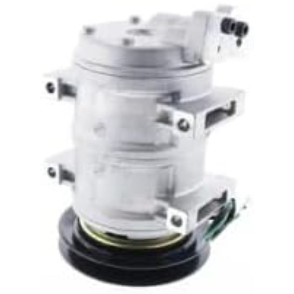 DKS15D A/C Compressor 506012-2330 for John Deere Excavator Hitachi Crane - KUDUPARTS