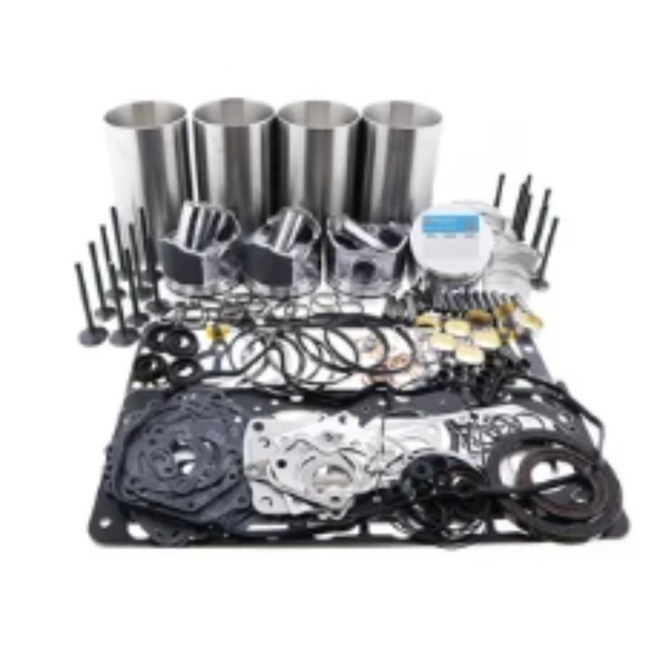 Overhaul Rebuild Kit for Kubota Engine V1902 V1902B New Holland Loader L553 L555 L3350 L3450 L3602 L3710 - KUDUPARTS