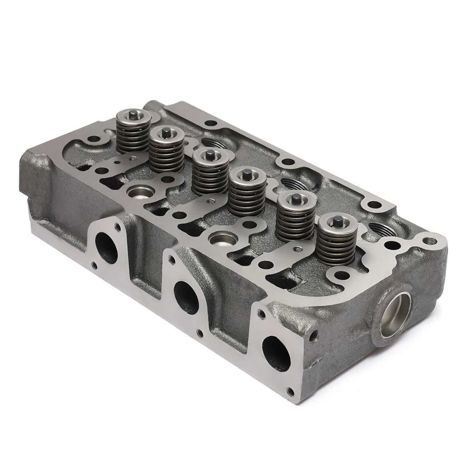 Complete Cylinder Head w/Valves Spring + Full Gasket Kit for Kubota D722 Engine - KUDUPARTS