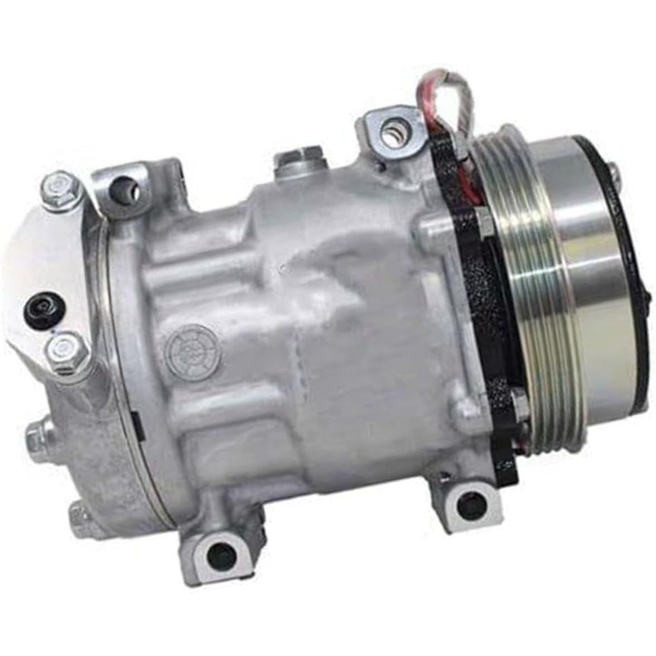 SD7H15 A/C Compressor 5801888155 for Case New Holland Tractor T4.55S T4.65S T4.75S - KUDUPARTS