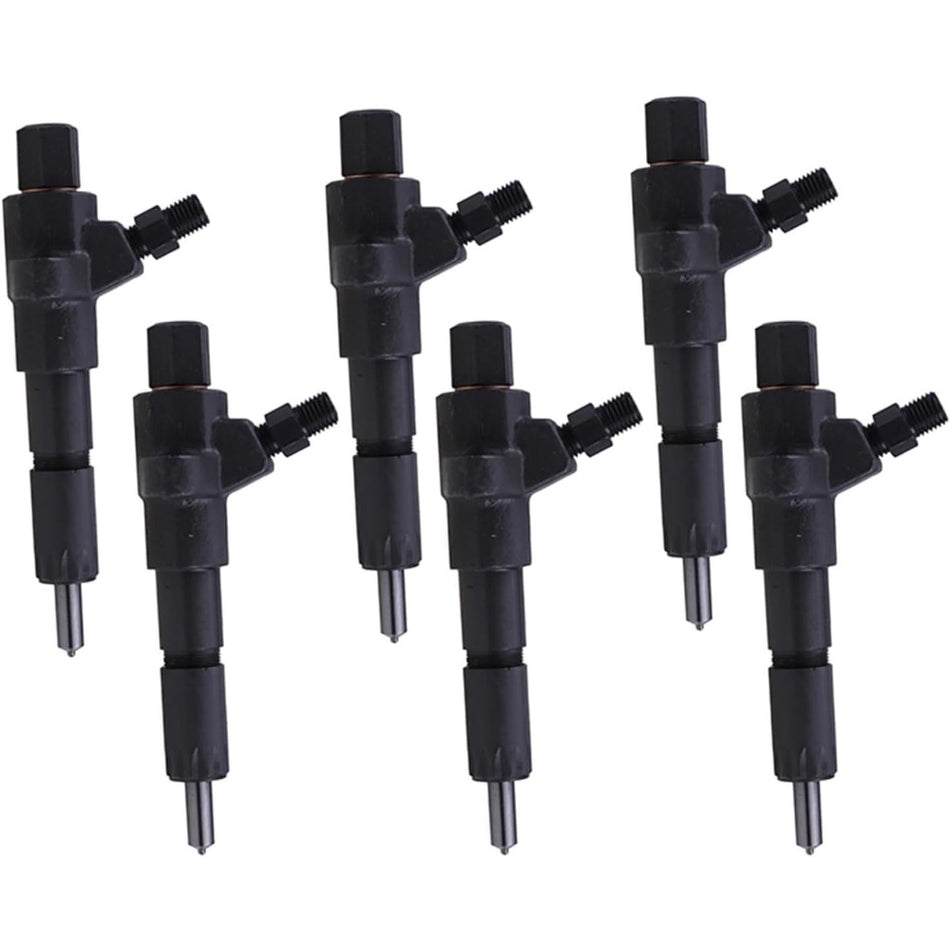 6 PCS Fuel Injector 8-97030285-1 1-05100437-1 8970302851 1051004371 for Isuzu Engine 6BG1 6BD1 - KUDUPARTS