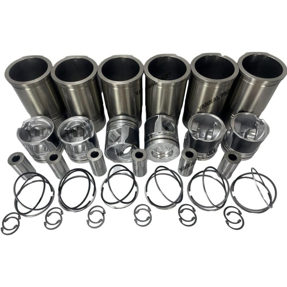 Piston Kit with Piston Ring for Deutz BF4M2012C Engine - KUDUPARTS