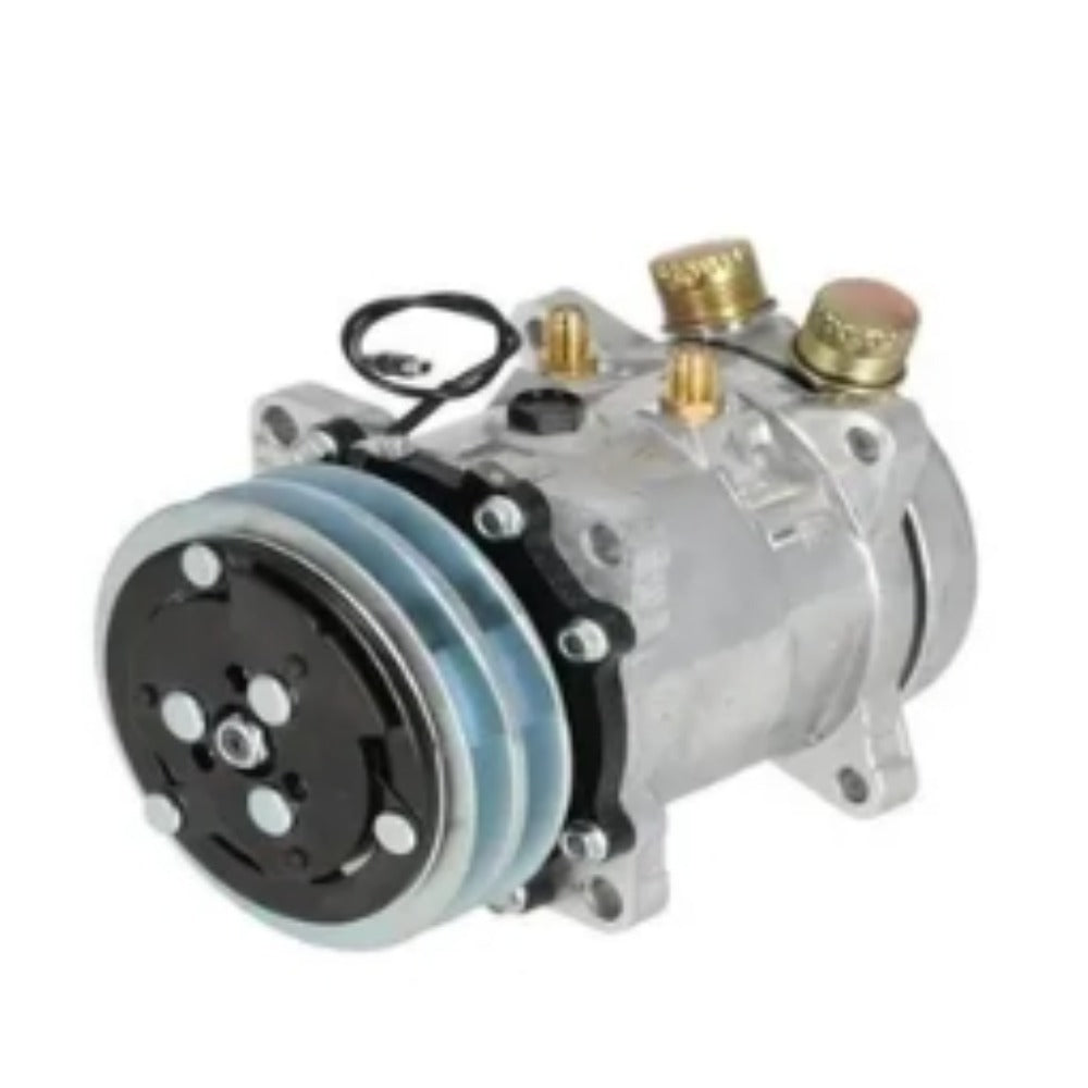 A/C Compressor 5176185 for New Holland TN55D TN60DA TN65D TN70D TN75D TN80F TN85FA TN90F TN95F - KUDUPARTS