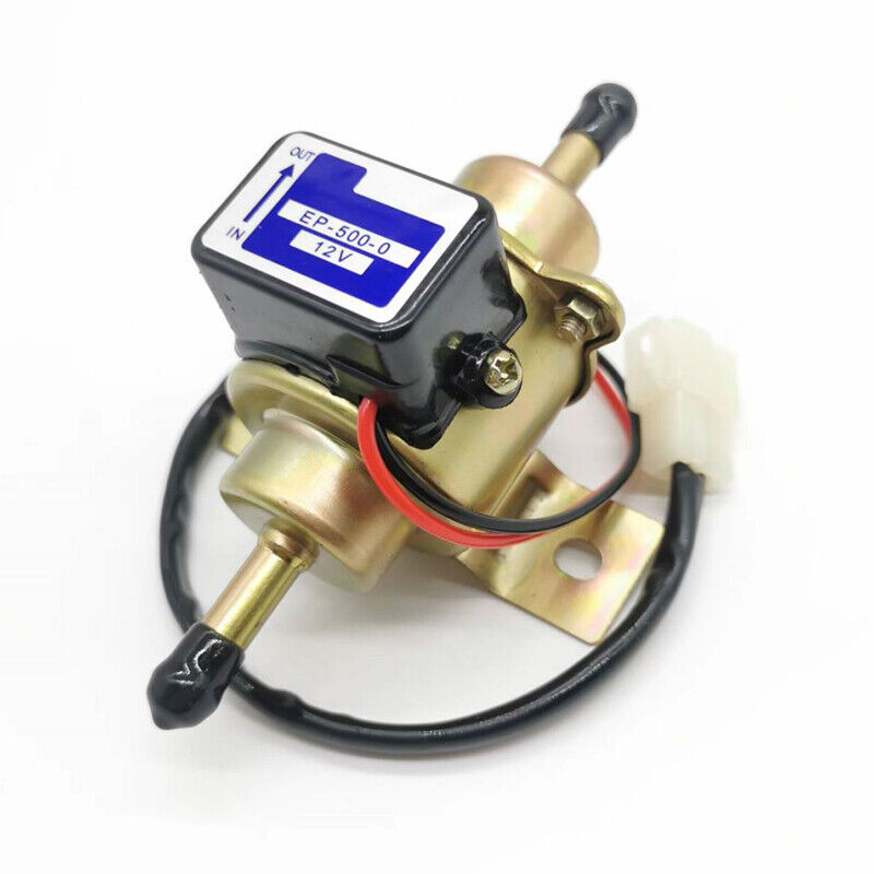 12V Electric Fuel Pump 30N6020300 for Mitsubishi L3E Engine SDMO Generator - KUDUPARTS