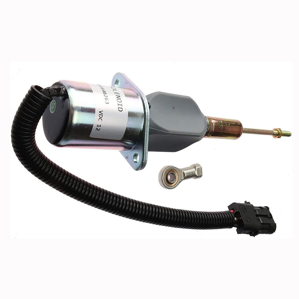 RE53507 Fuel Shutoff Solenoid Compatible With John Deere 4560 4760 4960 8760 - KUDUPARTS