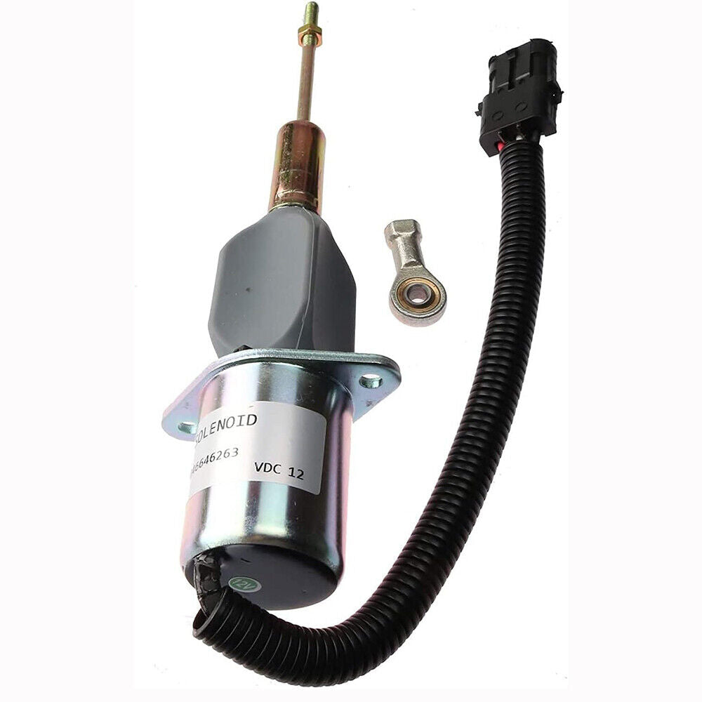 RE53507 Fuel Shutoff Solenoid Compatible With John Deere 4560 4760 4960 8760 - KUDUPARTS