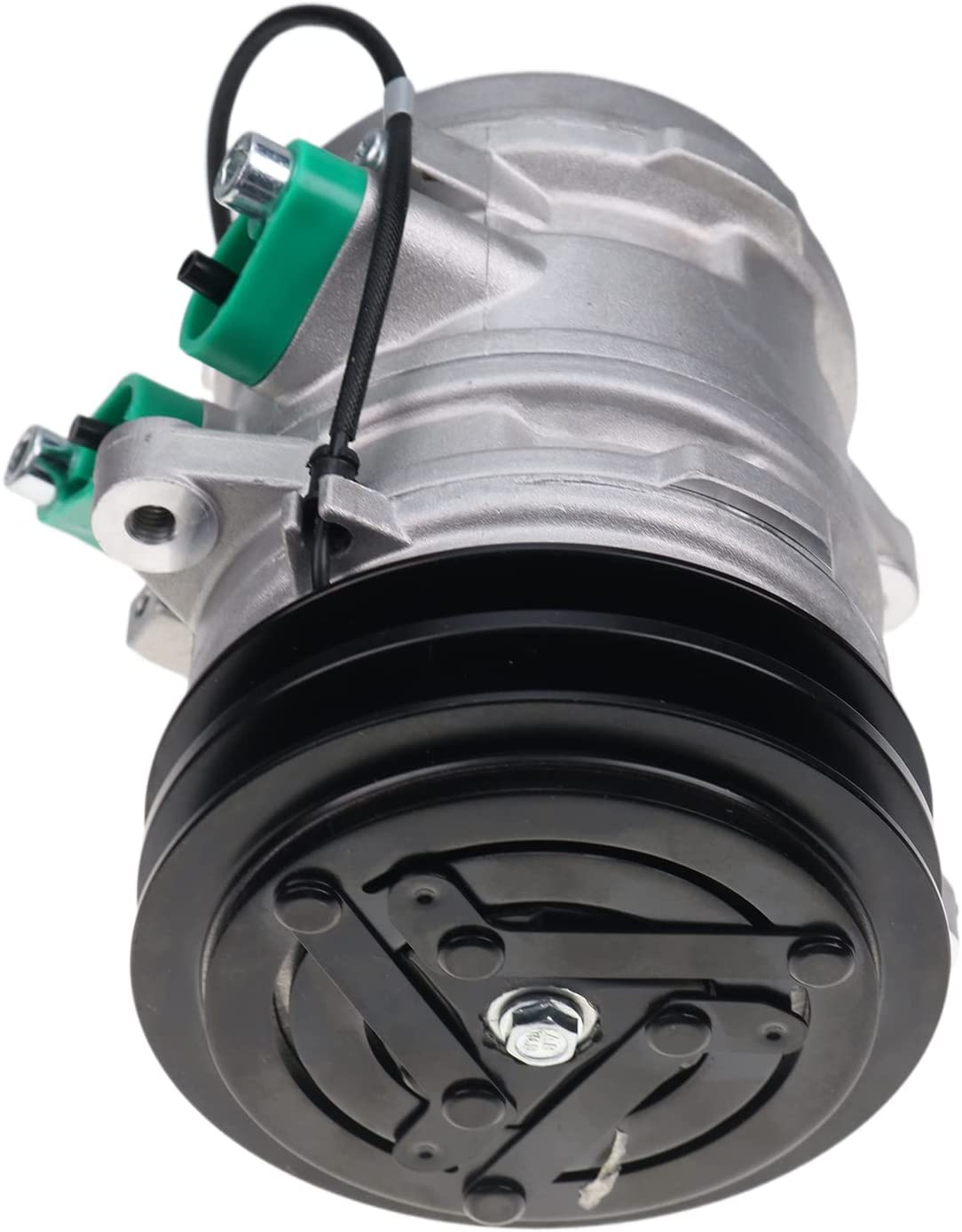 717638 720975 SP10 AC Compressor Compatible with Kioti Kubota Landini Massey ZETOR - KUDUPARTS