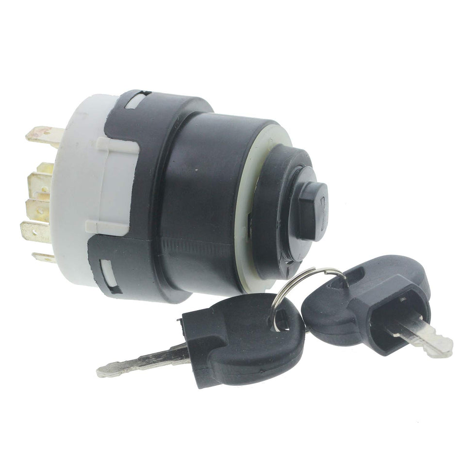 701/80184 Ignition Switch for JCB Backhoe Loader ICX 2CX 3CX 208 210 212 214 215 217 - KUDUPARTS