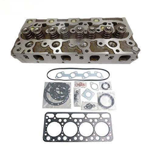 V1902 V1902BH Complete Cylinder Head With Valves + Upper Gasket Set 15476-03040 For Kubota KH20 KH101 KH151 KX101 KX151 R400B - KUDUPARTS