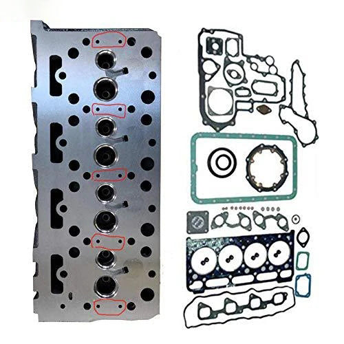 Cylinder Head + Full Gasket Set for Kubota V1702 Engine Type Two - KUDUPARTS