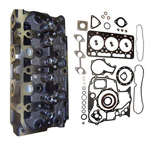 D902 Complete Cylinder Head With Valves Spring +Full Gasket Kit For Kubota ZD323 RTV900 - KUDUPARTS