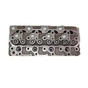 V1702 Complete Cylinder Head With Valves For Kubota V1702T V1702E Engine - KUDUPARTS