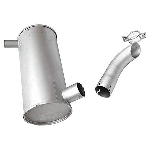 Muffler Silencer 190-5781 For Caterpillar Excavator CAT 305.5 306 308D 308C CR Mitsubishi Engine 4M40 - KUDUPARTS