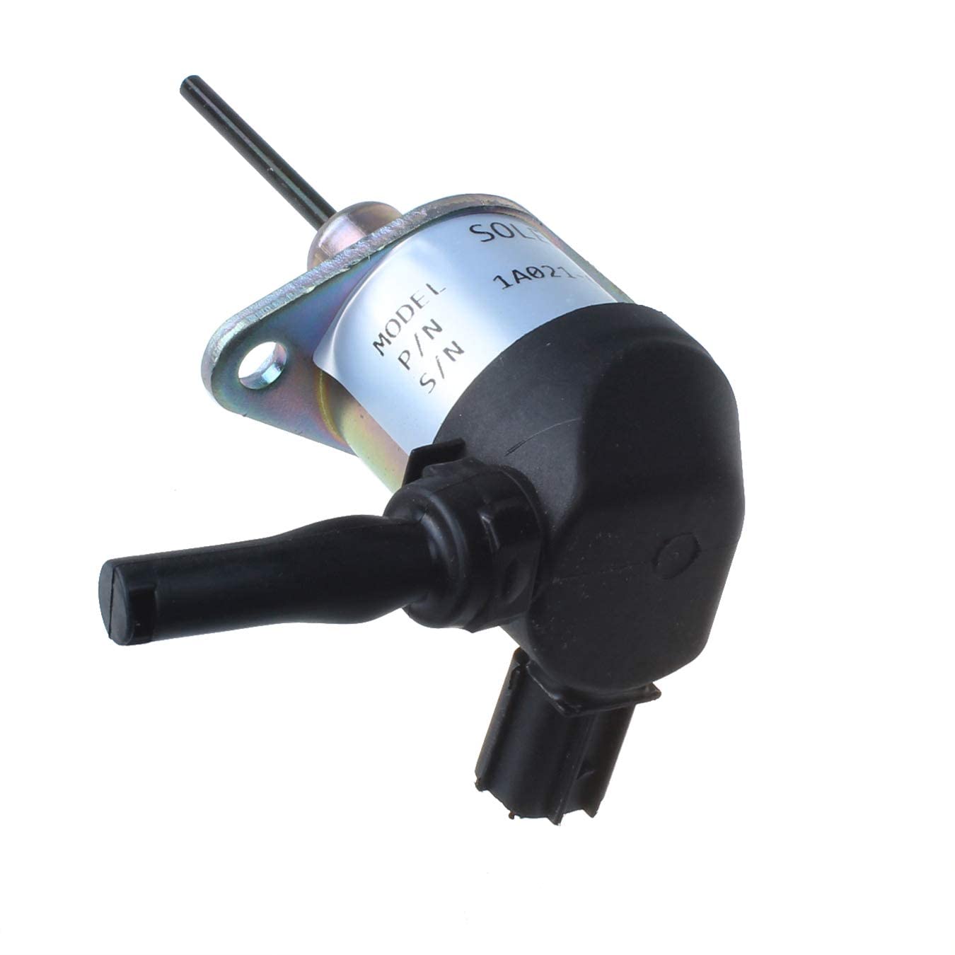 12V Fuel Shutoff Solenoid 6684826 KF926 for Bobcat Skid Steer Loaders T190 S205 S185 S175 S160 S150 and Kubota Engines - KUDUPARTS