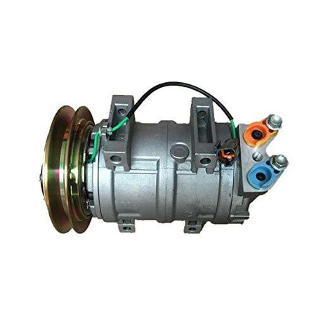 Air Conditioning Compressor 4456130 for Hitachi Track Dumper EG70R EG110R Crane UCX300 - KUDUPARTS