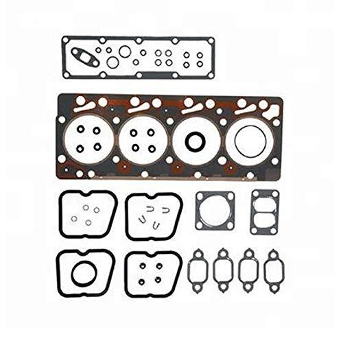 Compatible with 3804896 3802375 Lower Full Gasket for Cummins Engine 3.9L 4B 4BT 4BTA Case1840 1845C 450C 455C 580K 585E 580 - KUDUPARTS