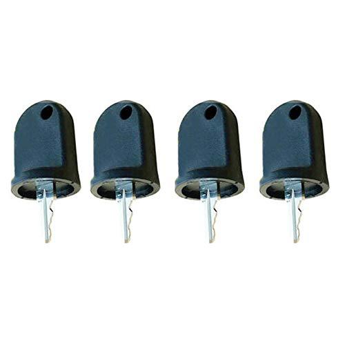 4pcs 612956 Ignition Switch Keys for EZGO RXV Golf Cart 2008-Up - KUDUPARTS