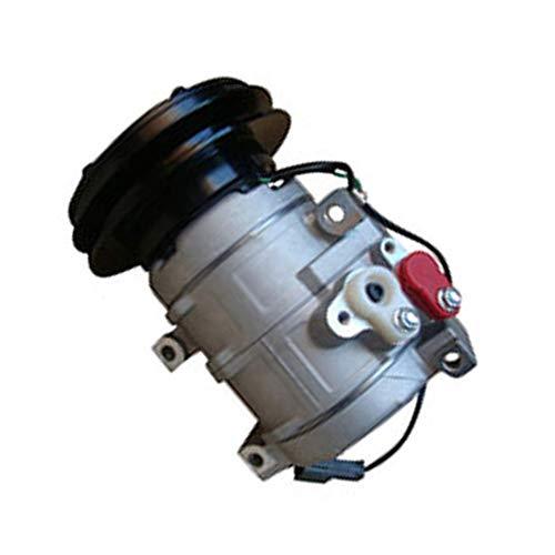 Air Conditioning Compressor 4431081 for Hitachi Excavator ZX110 ZX120 ZX160 ZX185USR - KUDUPARTS