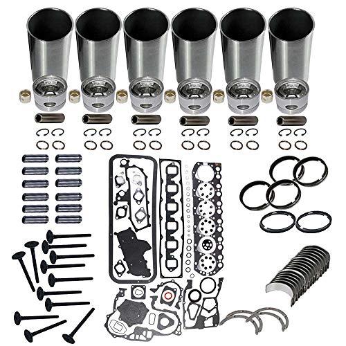 6CT8.3 Engine Overhaul Rebuild Kit for Cummins Hyundai Excavator R300-5 - KUDUPARTS