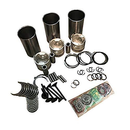 Overhaul Rebuild Kit 3D82AE 3D82AE-5 for Komatsu PC27MR-3 PC27R-8 Excavator Part - KUDUPARTS