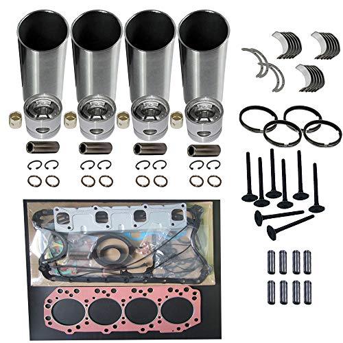 Isuzu 4JB1 2.8L Rebuild Kit&Crankshaft&Oil Pump&Connect Rods for Mustang Bobcat - KUDUPARTS