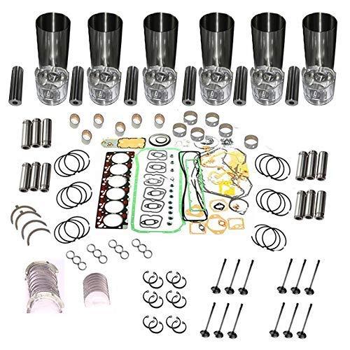 Rebuild Kit With Cylinder Gasket Kit Fit For Deutz F6L913 913 (6 Cylinder) - KUDUPARTS