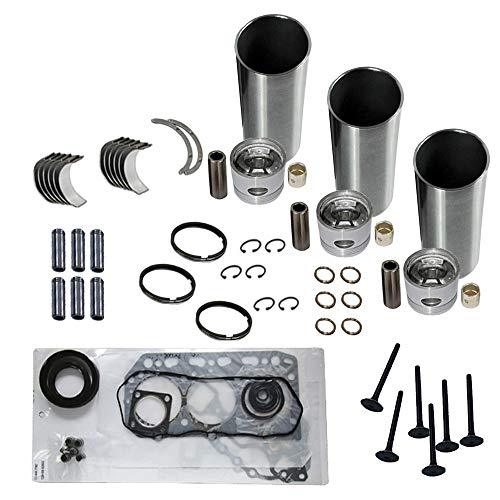 Rebuild Kit for Kubota D850 D850-5B Engine B1550D B1550E B1550HST-D B1550HST-E - KUDUPARTS