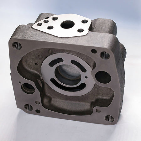 Right-handed Back Cover Replacement for Schwing Main Hydraulic Pump (Rexroth A11V095) - KUDUPARTS