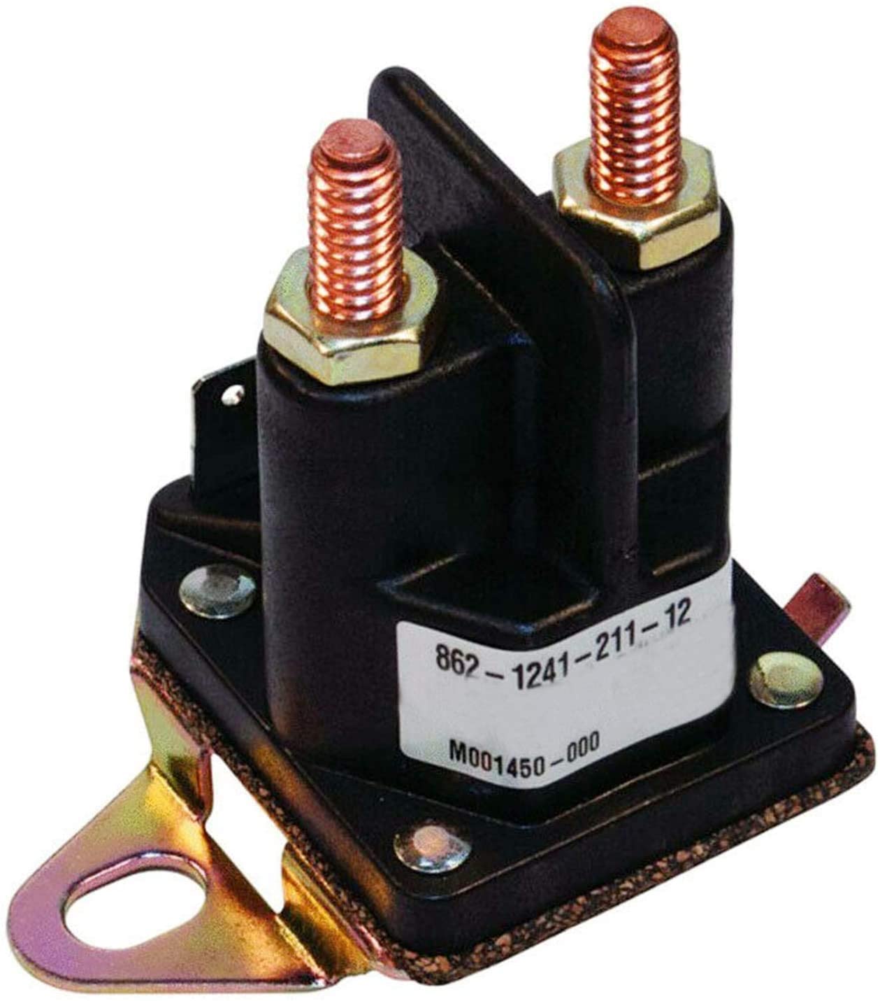 N2 263-8467 Starter Solenoid with Brass Plunger 192507 532192507 582042801 for CRAFTSMAN HUSQVARNA AYP - KUDUPARTS