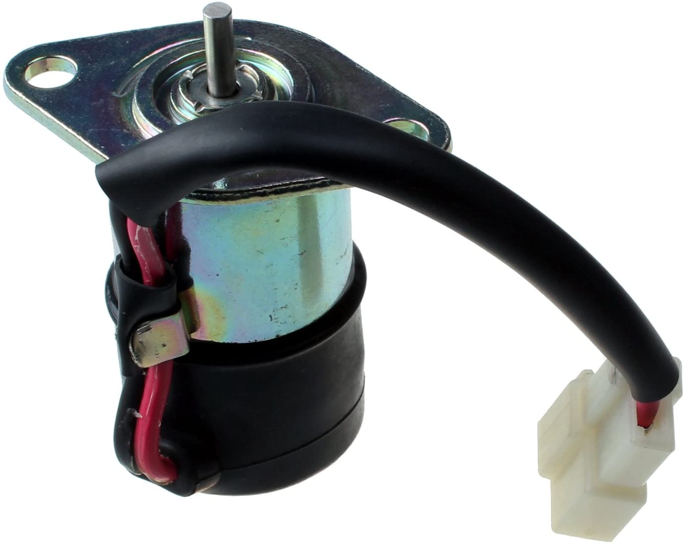 Fuel Shutoff Solenoid 16271-60010 16271-60012 for Kubota R310 BX23D BX2200D F2400 ZD28 ZD1211 ZD1221L ZD1221R ZD1221RL ZD25F D1105 - KUDUPARTS