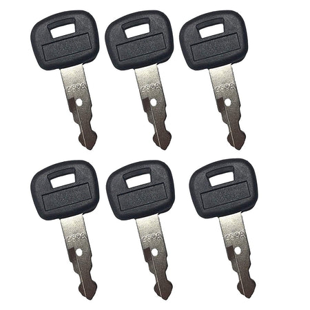 Ignition Key 459A RC411-53933 RC461-53930 for Kubota KX018-4 KX033-4 KX040-4 KX41-3 KX71-3 KX91-3 KX121-3S KX161-3 U15 U17 U25S U35 U45S L39 L45 L47 L48 M59 M62 R530 R630 - KUDUPARTS