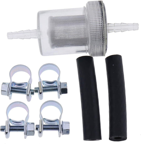 5mm Plastic In-line Fuel Filter Kit Compatible with Webasto Eberspacher - KUDUPARTS