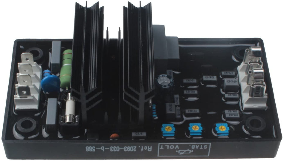 AVR R230 Automatic Voltage Regulator Electronics Module for Generator Genset - KUDUPARTS
