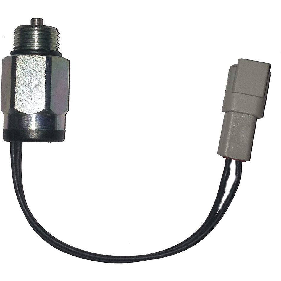 Fuel Shut Off Solenoid 6677383 Fit for Bobcat 751 753 763 773 863 864 873 883 963 Loader - KUDUPARTS