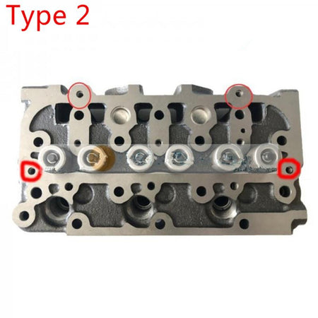 Cylinder Head 16689-03049 1G962-03045 15321-03042 For Kubota D722 - KUDUPARTS