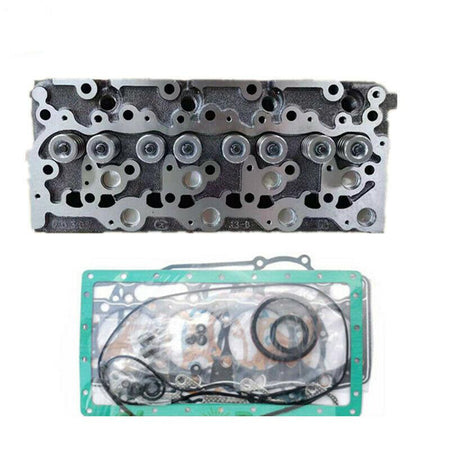 125203A1 Cylinder Head+Full Gasket for Kubota V2203 Engine Case 1838 560 LOADER - KUDUPARTS