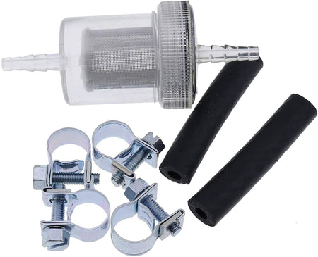 5mm Plastic In-line Fuel Filter Kit Compatible with Webasto Eberspacher - KUDUPARTS