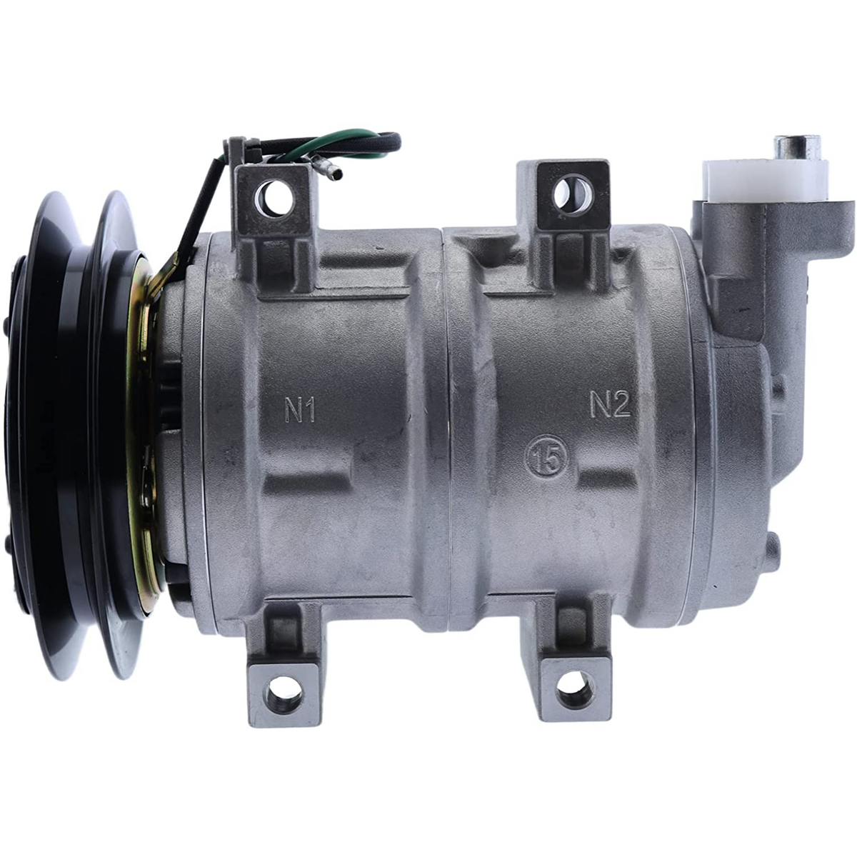 A/C Compressor 4719131 Fit for Hitachi ZX140W-3 ZX140W-3-AMS ZX145W-3 ZX250W-3 - KUDUPARTS