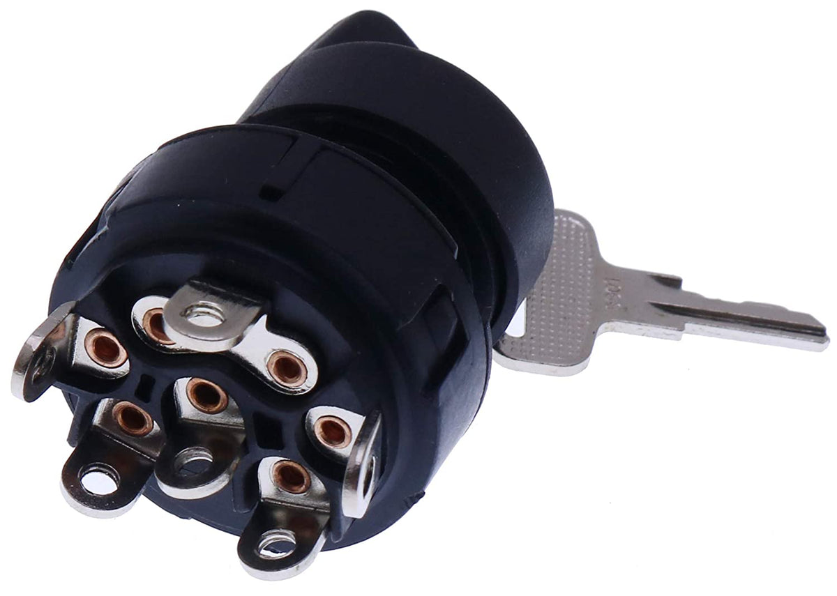 6 Terminals Ignition Switch 4360469 for JLG 400S 460SJ 600A 600AJ 600S 600SJ 601S 660SJ 450A 450AJ T350 1532E2 1932E2 2032E2 2632E2 2646E2 3246E2 12VDC-20A 24VDC-10A 48VDC-4A E201575 - KUDUPARTS