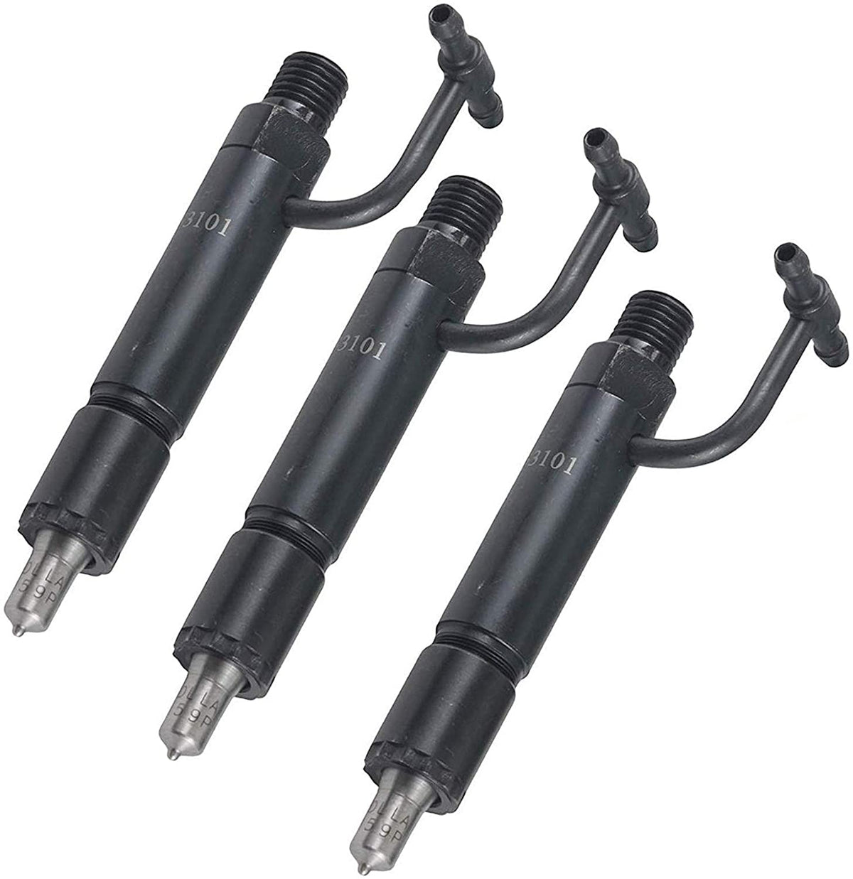 3PCS Fuel Injector 729004-53101 for Yanmar 3 Cylinder Engine 3TNV84 3TNV88 3JH3CW - KUDUPARTS